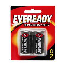 Eveready C Batteries 2pk