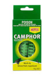 Camphor Moth & Silverfish repellant