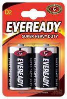Eveready D Batteries 2pk