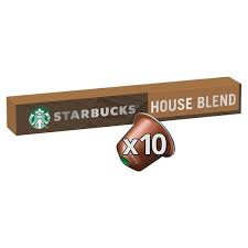 Coffee Starbucks Pods by Nesspresso 10pk House Blend LUNGO