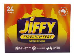 Jiffy fire lighters